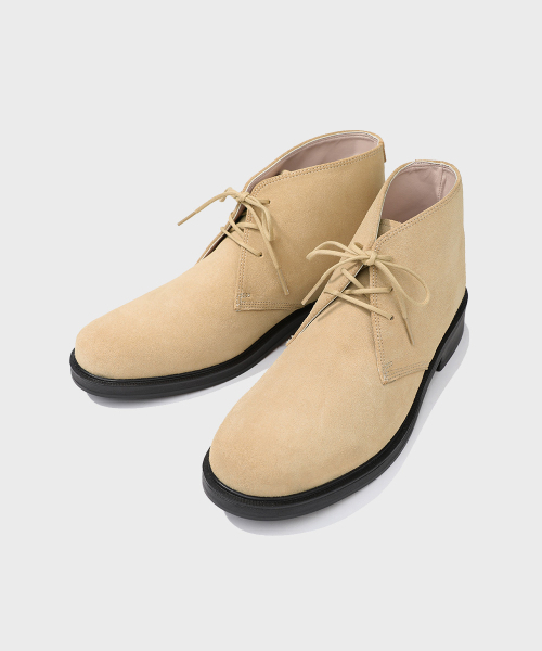 FIRENZE ATELIER（フィレンツェアトリエ）の「Basic Round Toe Chukka Boots_2NDF4900BS [Camel]（ブーツ・メンズ・その他・26cm/27cm/28cm/24cm/25cm）」の3枚目の写真