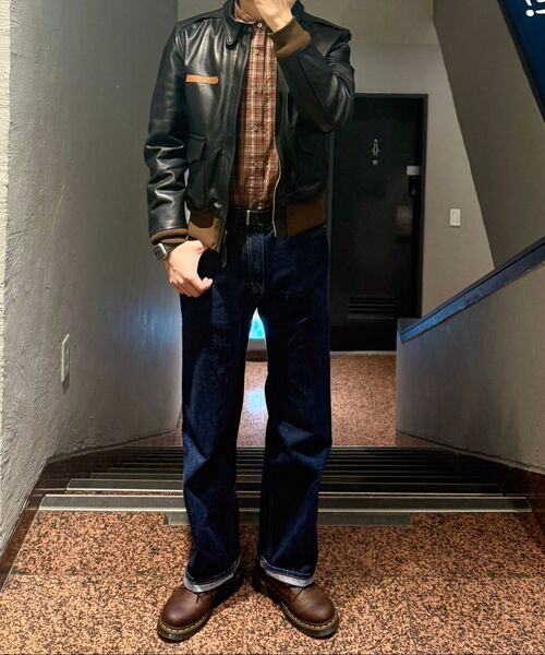 DENMADE(デンメイド)の「DEN0861 Selvedge Wide Fit (Mid Indigo)(デニムパンツ・メンズ・その他・S/M/L/XL)」の5枚目の写真