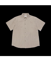 EPISODE UNTITLED（エピソードアンタイトルド）の「LOGO PATCH APPLIQUE HALF SLEEVES SHIRTS_BROWN（シャツ/ブラウス）」