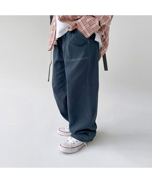BERRYCLOSET(ベリークローゼット)の「バイオカペンダーコットンパンツ(その他パンツ・レディース・ベージュ/ネイビー・11号/13号/17号/19号/7号/15号/09号)」の1枚目の写真