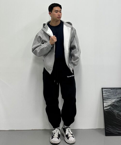 TEN PAST SEVEN（テン ファスト セブン）の「オーバーサイズジョガーパンツ - ブラック（スウェットパンツ・メンズ・その他・SMALL/LARGE）」の10枚目の写真