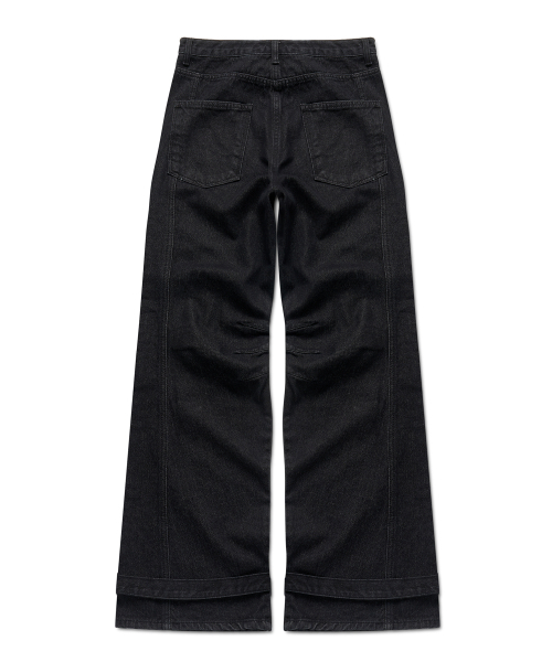 FLAWSROOM(フローズルーム)の「String Cargo Denim Pants(デニムパンツ・メンズ・その他・SMALL/LARGE)」の2枚目の写真