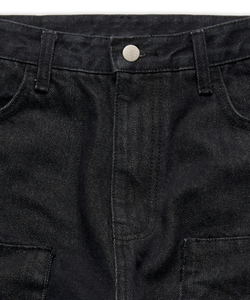 FLAWSROOM(フローズルーム)の「String Cargo Denim Pants(デニムパンツ・メンズ・その他・SMALL/LARGE)」の3枚目の写真