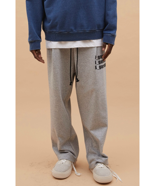K-GARMENT(カメント)の「M ワンタックワイドパンツ グレー13(スウェットパンツ・メンズ・その他・MEDIUM/LARGE/X-LARGE)」の1枚目の写真