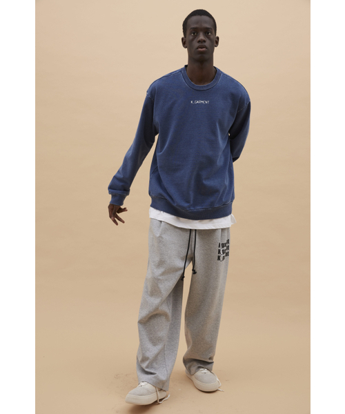 K-GARMENT(カメント)の「M ワンタックワイドパンツ グレー13(スウェットパンツ・メンズ・その他・MEDIUM/LARGE/X-LARGE)」の2枚目の写真