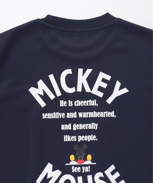 Disney（ディズニー）の「【DISNEY/ディズニー】ミッキーマウス　ダンボールニットクルーネックプリントトレーナー/ユニセックス（スウェット・レディース・スミクロ/オートミール/ネイビー/ライトグリーン・MEDIUM/LARGE）」の21枚目の写真