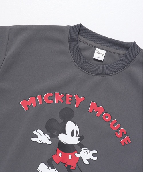 Disney（ディズニー）の「【DISNEY/ディズニー】ミッキーマウス　ダンボールニットクルーネックプリントトレーナー/ユニセックス（スウェット・レディース・スミクロ/オートミール/ネイビー/ライトグリーン・MEDIUM/LARGE）」の14枚目の写真