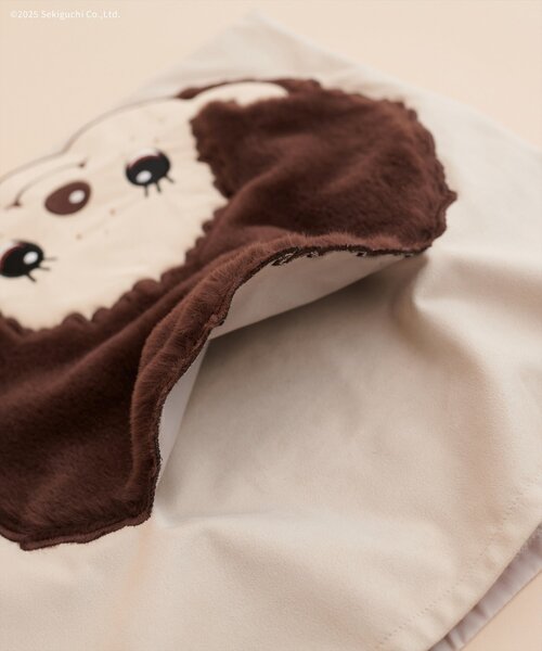 natural couture（ナチュラルクチュール）の「【モンチッチ×natural couture】スエードビックポケットトート（トートバッグ・レディース・アイボリー/ブラウン・FREE）」の11枚目の写真