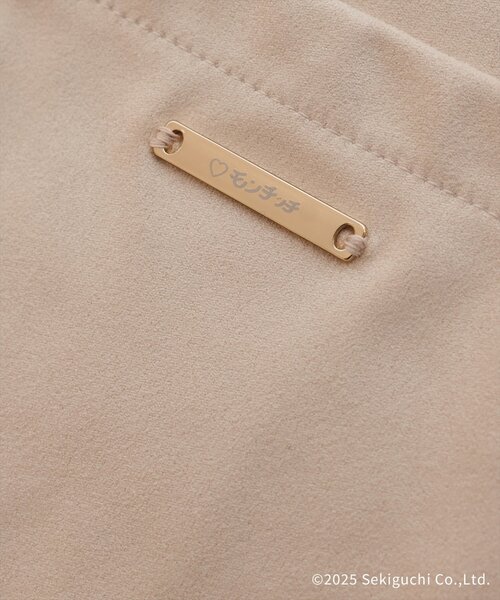 natural couture（ナチュラルクチュール）の「【モンチッチ×natural couture】スエードビックポケットトート（トートバッグ・レディース・アイボリー/ブラウン・FREE）」の14枚目の写真