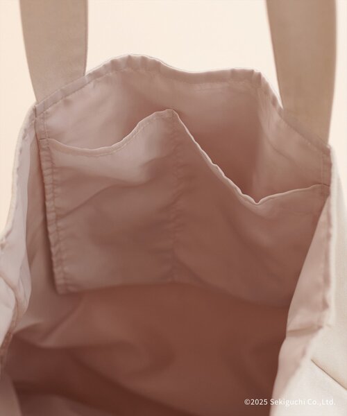 natural couture（ナチュラルクチュール）の「【モンチッチ×natural couture】スエードビックポケットトート（トートバッグ・レディース・アイボリー/ブラウン・FREE）」の17枚目の写真