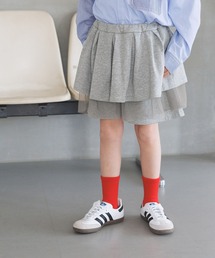BAYFLOW（ベイフロー）の「[スウェット＆チュール]ティアードスカパン(KIDS)（スカート）」