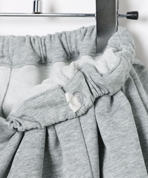 BAYFLOW（ベイフロー）の「[スウェット＆チュール]ティアードスカパン(KIDS)（スカート・キッズ・グレー/ブラック・110cm/120cm/130cm/140cm/150cm）」の11枚目の写真