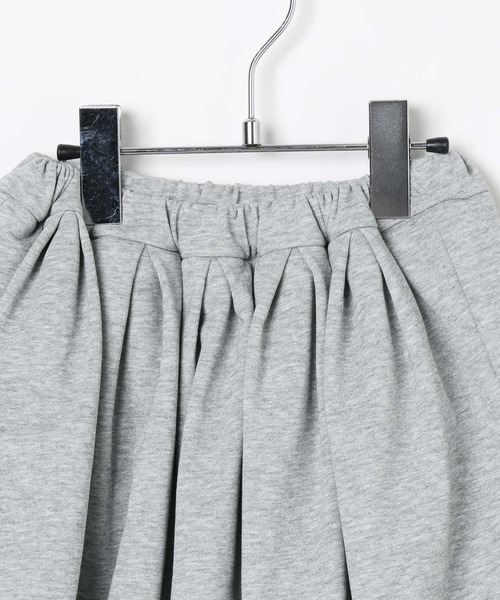 BAYFLOW（ベイフロー）の「[スウェット＆チュール]ティアードスカパン(KIDS)（スカート・キッズ・グレー/ブラック・110cm/120cm/130cm/140cm/150cm）」の12枚目の写真