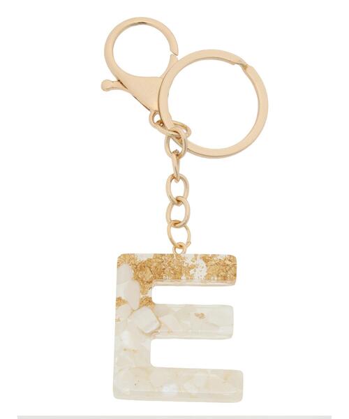 Te chichi(テチチ)の「樹脂イニシャルチャームE(ネックレス・レディース・オフホワイト・F)」の1枚目の写真