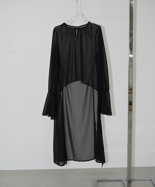 シアーバックロングブラウス chw26s031