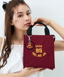 PAUL & JOE ACCESSOIRES (ポール&ジョーアクセソワ)ランチトートバッグ PJA-B1431 95 EMBROIDERY BAG