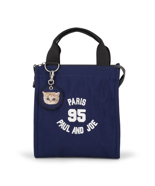 PAUL & JOE ACCESSOIRES(ポールアンドジョーアクセソワ)の「PAUL & JOE ACCESSOIRES (ポール&ジョーアクセソワ)ランチトートバッグ PJA-B1431 95 EMBROIDERY BAG(トートバッグ・レディース・ブラック/ネイビー/ワインレッド・FREE)」の21枚目の写真