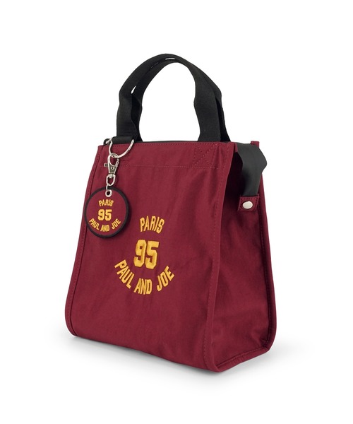 PAUL & JOE ACCESSOIRES(ポールアンドジョーアクセソワ)の「PAUL & JOE ACCESSOIRES (ポール&ジョーアクセソワ)ランチトートバッグ PJA-B1431 95 EMBROIDERY BAG(トートバッグ・レディース・ブラック/ネイビー/ワインレッド・FREE)」の5枚目の写真