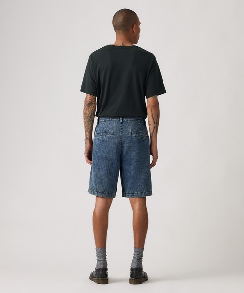 Levi's(リーバイス)の「Levi's/リーバイス バギープリーツショーツ ミディアムインディゴ(デニムパンツ・メンズ・インディゴブルー・36inch/34inch/32inch/30inch/28inch)」の4枚目の写真