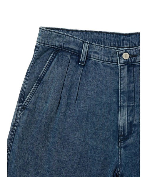 Levi's(リーバイス)の「Levi's/リーバイス バギープリーツショーツ ミディアムインディゴ(デニムパンツ・メンズ・インディゴブルー・36inch/34inch/32inch/30inch/28inch)」の8枚目の写真