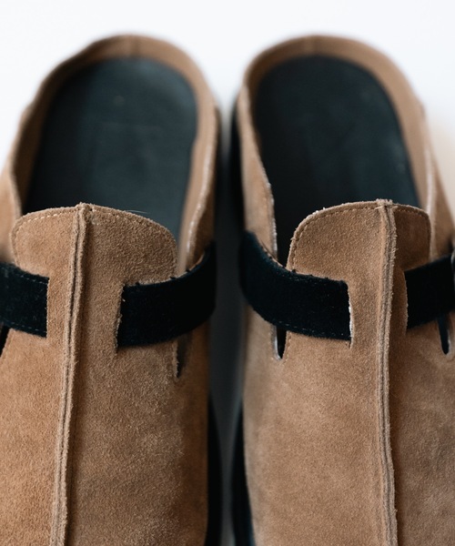 cii（シー）の「SPLIT LEATHER MULE SABOT / スプリットレザーミュールサボ（サンダル・メンズ・ブラック/ベージュ・SMALL/X-SMALL/LARGE/MEDIUM）」の21枚目の写真