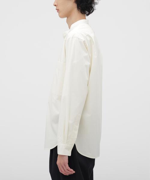 MARGARET HOWELL(マーガレットハウエル)の「COTTON WOOL POPLIN SHIRT(シャツ/ブラウス・メンズ・ホワイト系その他2・LARGE/MEDIUM/SMALL/X-LARGE)」の3枚目の写真