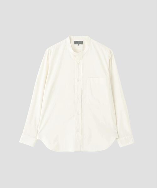 MARGARET HOWELL(マーガレットハウエル)の「COTTON WOOL POPLIN SHIRT(シャツ/ブラウス・メンズ・ホワイト系その他2・LARGE/MEDIUM/SMALL/X-LARGE)」の4枚目の写真