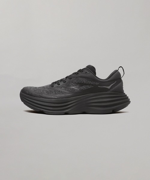 HOKA(ホカ)の「U BONDI 8 TS CAGED 1155391-BBLC(スニーカー・レディース・ブラック・27.5cm/28cm/28.5cm/29cm/26cm/26.5cm/27cm)」の1枚目の写真