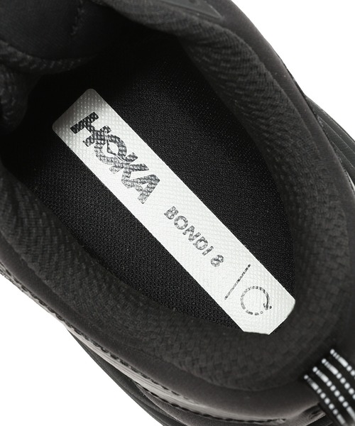 HOKA(ホカ)の「U BONDI 8 TS CAGED 1155391-BBLC(スニーカー・レディース・ブラック・27.5cm/28cm/28.5cm/29cm/26cm/26.5cm/27cm)」の7枚目の写真