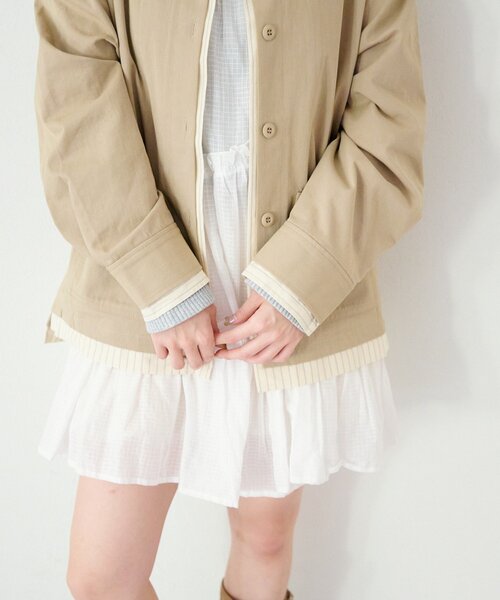 WEB限定】インド綿ティアードチュニック（チュニック）｜Kastane