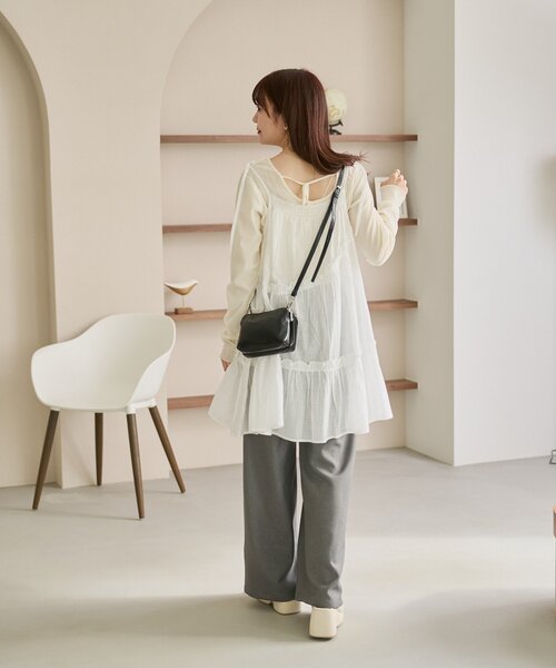 WEB限定】インド綿ティアードチュニック（チュニック）｜Kastane