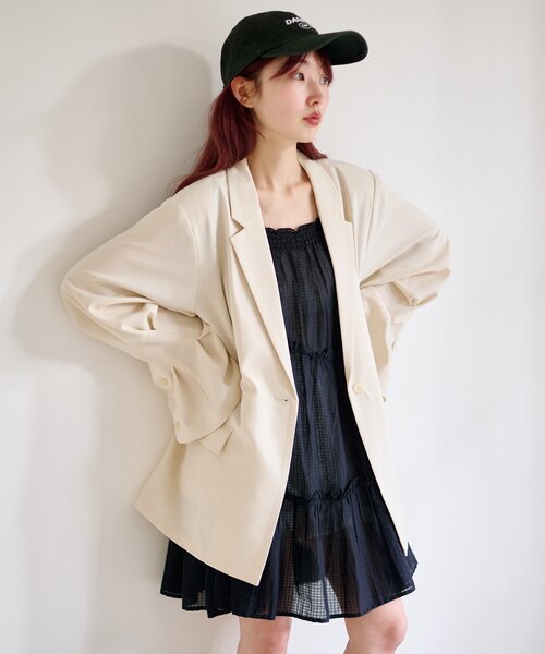 WEB限定】インド綿ティアードチュニック（チュニック）｜Kastane