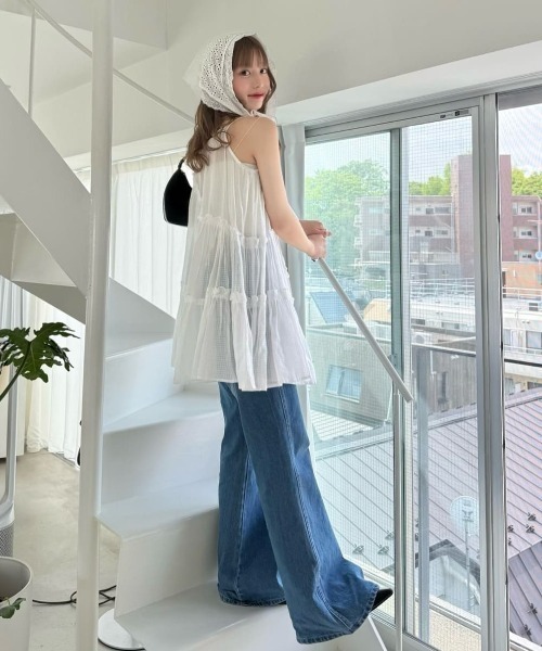 オンライン限定発売！】インド綿ティアードチュニック（チュニック