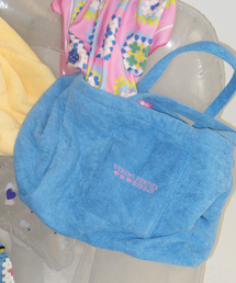RONRON（ロンロン）の「[RRxVV] TERRY BEACH BAG SOFT BLUE（ショルダーバッグ）」