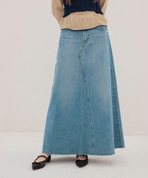 YANUK | YANUK / Flare Long Skirt(フレアロングデニムスカート 57162305)(デニムスカート)