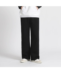 HALFNINE（ハーフナイン）の「フローリングワイドコットンパンツ H02BRD_HXF11311 [ブラック]（その他パンツ）」