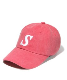 SUKU（スク）の「S LOGO BALL CAP-PIGMENT RED（キャップ）」