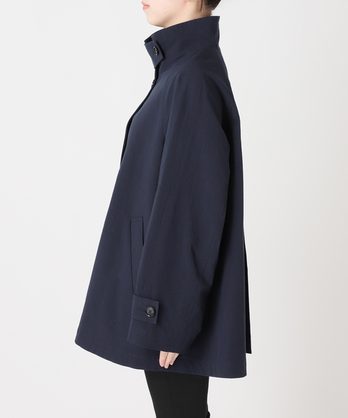 JOURNAL STANDARD（ジャーナルスタンダード）の「オーガニックコットンワッシャーテントコート（その他アウター・レディース・ベージュ/ネイビー・FREE）」の22枚目の写真