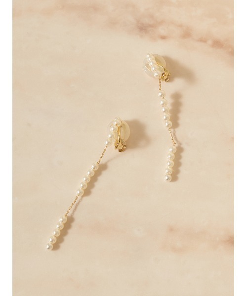 SNIDEL(スナイデル)の「パールビーズバリエイヤリング(イヤリング・レディース・A/B/C・F)」の1枚目の写真