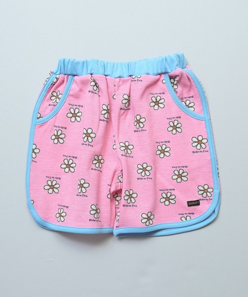 MARKEY'S(マーキーズ)の「【吸水速乾】サーマルメッシュ総柄ショートパンツ(その他パンツ・キッズ・グリーン系その他/ベージュ系その他/ライトブルー/ピンク系その他・80/90/95/100/110/120/130/140/150)」の14枚目の写真
