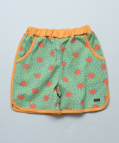 MARKEY'S(マーキーズ)の「【吸水速乾】サーマルメッシュ総柄ショートパンツ(その他パンツ・キッズ・グリーン系その他/ベージュ系その他/ライトブルー/ピンク系その他・80/90/95/100/110/120/130/140/150)」の6枚目の写真