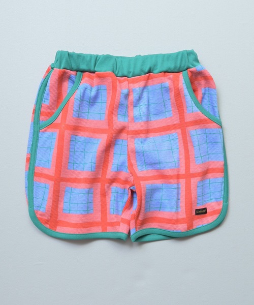 MARKEY'S(マーキーズ)の「【吸水速乾】サーマルメッシュ総柄ショートパンツ(その他パンツ・キッズ・グリーン系その他/ベージュ系その他/ライトブルー/ピンク系その他・80/90/95/100/110/120/130/140/150)」の18枚目の写真