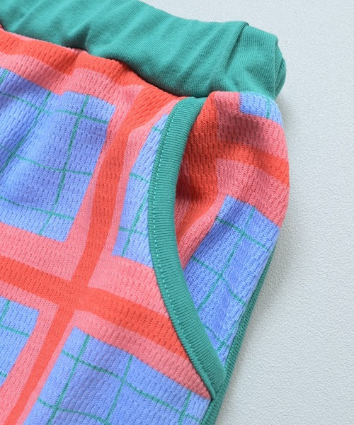 MARKEY'S(マーキーズ)の「【吸水速乾】サーマルメッシュ総柄ショートパンツ(その他パンツ・キッズ・グリーン系その他/ベージュ系その他/ライトブルー/ピンク系その他・80/90/95/100/110/120/130/140/150)」の20枚目の写真