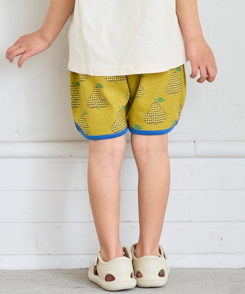 MARKEY'S(マーキーズ)の「【吸水速乾】サーマルメッシュ総柄ショートパンツ(その他パンツ・キッズ・グリーン系その他/ベージュ系その他/ライトブルー/ピンク系その他・80/90/95/100/110/120/130/140/150)」の11枚目の写真