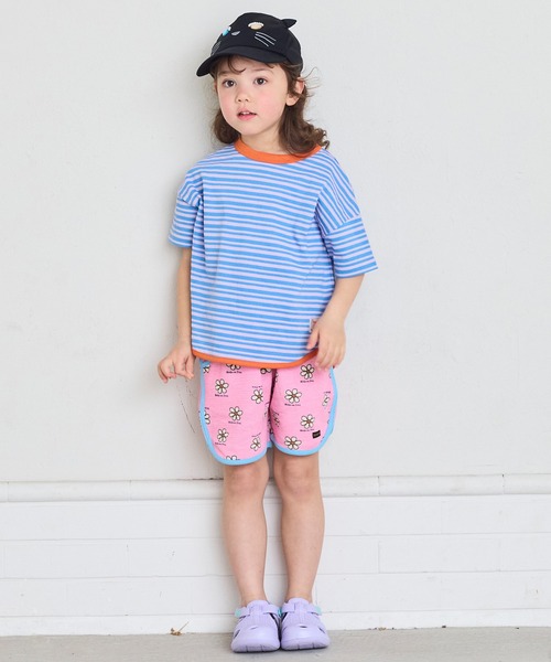 MARKEY'S(マーキーズ)の「【吸水速乾】サーマルメッシュ総柄ショートパンツ(その他パンツ・キッズ・グリーン系その他/ベージュ系その他/ライトブルー/ピンク系その他・80/90/95/100/110/120/130/140/150)」の16枚目の写真
