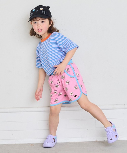 MARKEY'S(マーキーズ)の「【吸水速乾】サーマルメッシュ総柄ショートパンツ(その他パンツ・キッズ・グリーン系その他/ベージュ系その他/ライトブルー/ピンク系その他・80/90/95/100/110/120/130/140/150)」の15枚目の写真