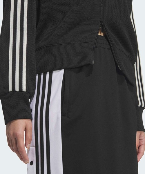 adidas（アディダス）の「ニット バルーン トラックトップ / ジャージ / トラックジャケット / アディダスオリジナルス adidas Originals（ジャージ・レディース・ホワイト・3XL/XX-LARGE/X-LARGE/LARGE/MEDIUM/SMALL）」の14枚目の写真