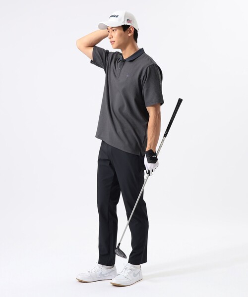 BEAMS GOLF(ビームスゴルフ)の「〈MEN〉 ORANGE LABEL / USシリーズ SQR 撥水ストレッチパンツ(接触冷感・UVカット)(その他パンツ・メンズ・ホワイト/ブラック/ネイビー・X-LARGE/LARGE/MEDIUM/SMALL/X-SMALL)」の4枚目の写真