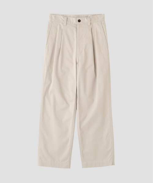 MHL.(エムエイチエル)の「WASHED CHINO COTTON(その他パンツ・レディース・チャコール/オフホワイト・2/1/0/3)」の7枚目の写真