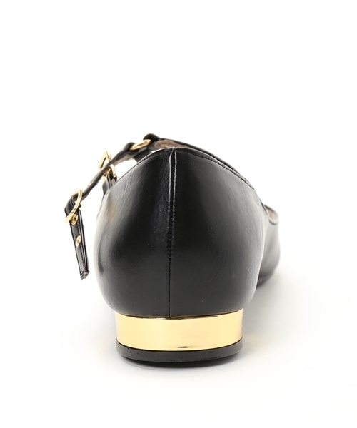 LE TALON（ルタロン）の「GRISE アイレットストラップフラット◆（その他シューズ・レディース・ブラック/ベージュ/シルバー・36/37/37.5/36.5/38/35.5）」の6枚目の写真